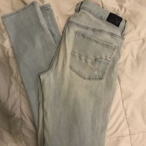 American Eagle Super skinny Jeans size 10 x-long